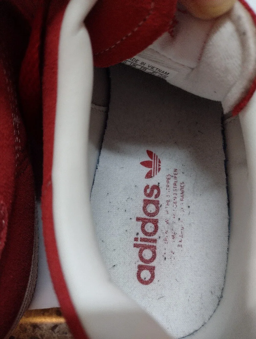 Adidas Originals Stan Smith Red Suede Sneakers ID2044 Mens Size 11 Outdoors